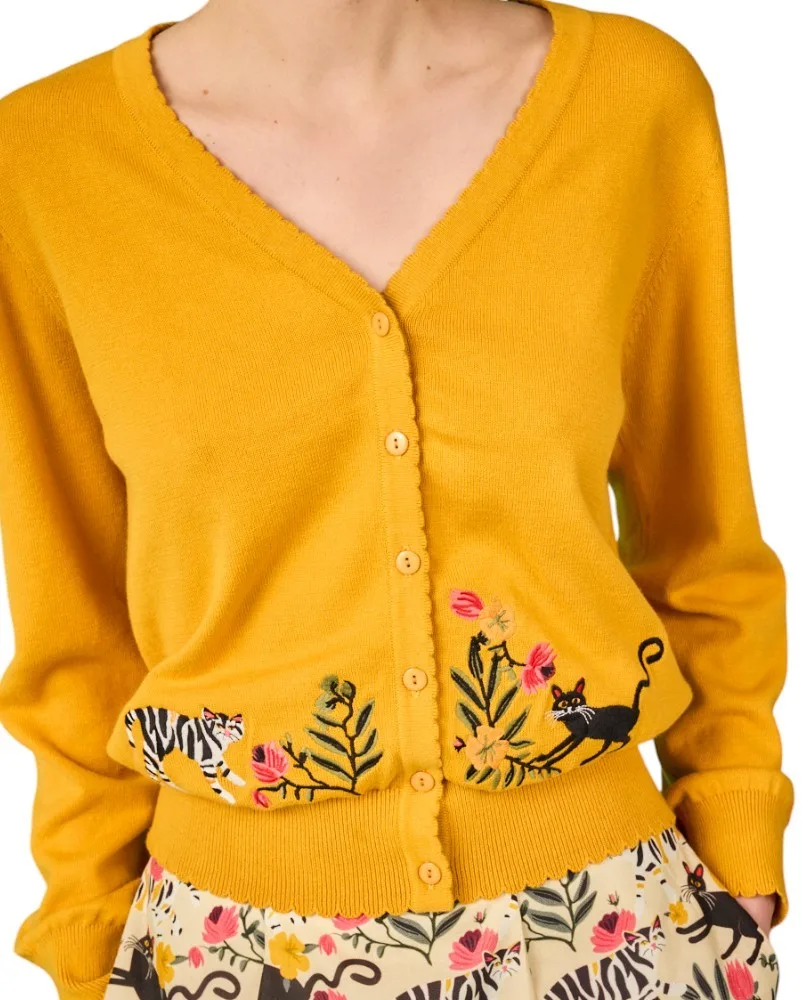 Chaqueta Smile cracovia mostaza