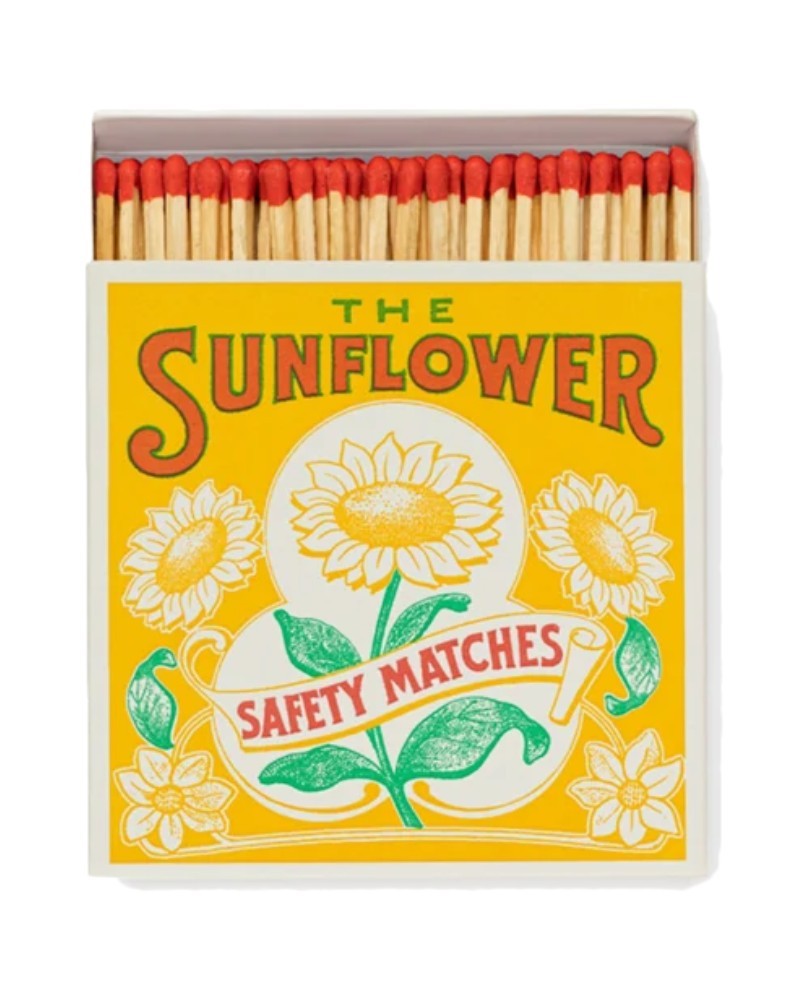 Cerillas de lujo sunflowers