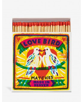 Cerillas de lujo love birds