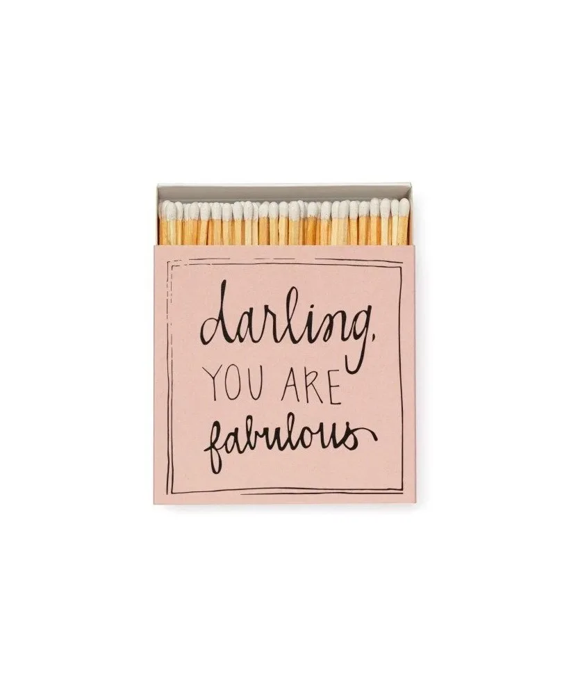 Cerillas de lujo darling you are fabulous