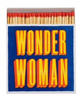 Cerillas de lujo wonder woman