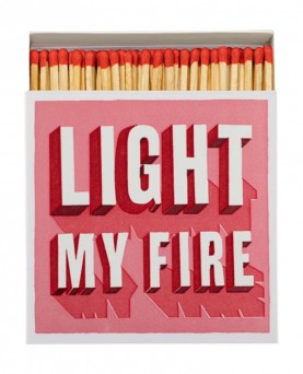 Cerillas de lujo light my fire