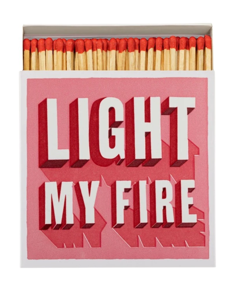 Cerillas de lujo light my fire
