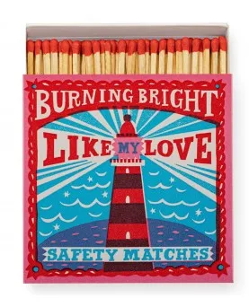 Cerillas de lujo burning bright