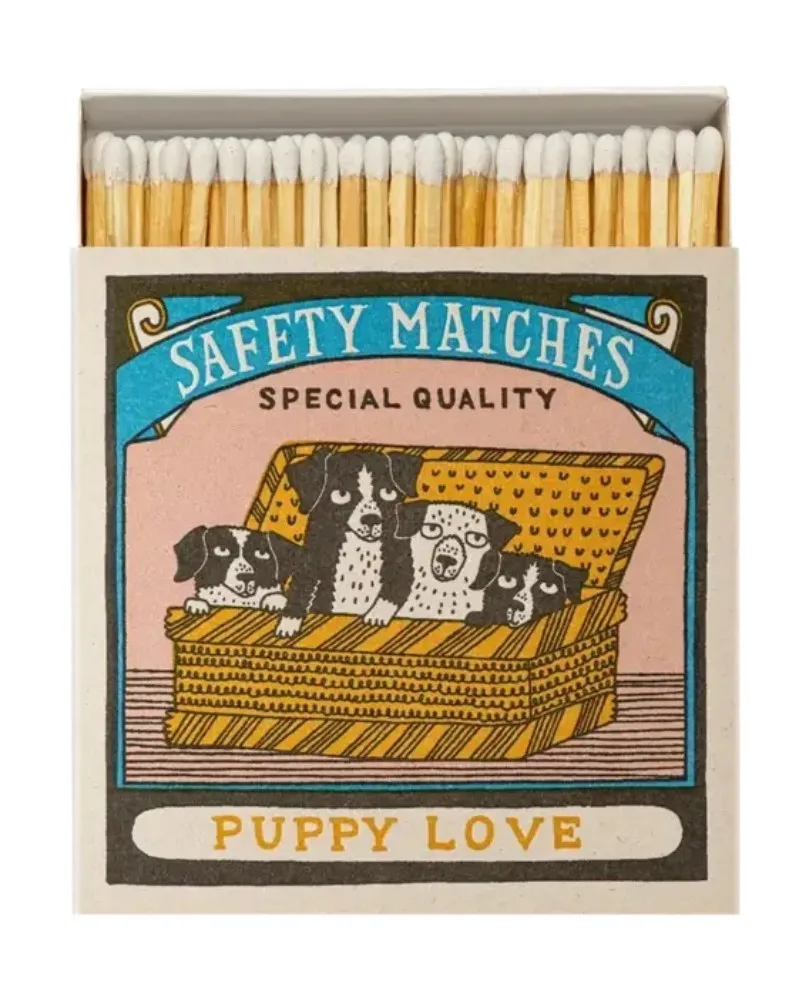 Cerillas de lujo puppy loves