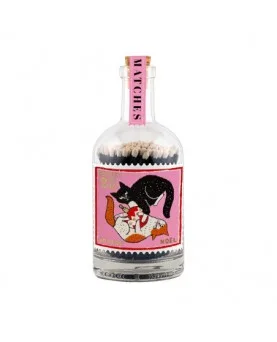 Cerillas de lujo botella cats