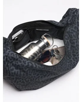 Bolso Got Bag moon bag ruffle cat shark black