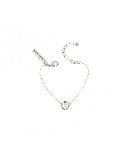 PULSERA PLATA ENVEJECIDA ARO GREIGE