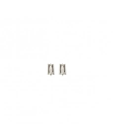 PENDIENTES PLATA TUBOS GREIGE